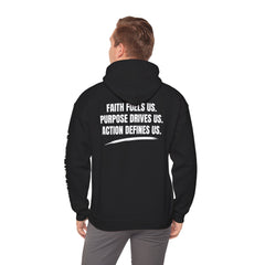 Faith Purpose Action Hoodie