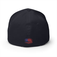 Level Up Living Embroidered Cap — LUL Patriotic Structured Hat