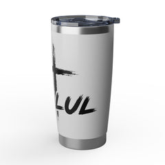 20oz Stainless Tumbler — "Vagabond" Inspirational Quote Travel Mug