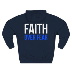 Faith Over Fear Hoodie — Inspirational Christian Pullover