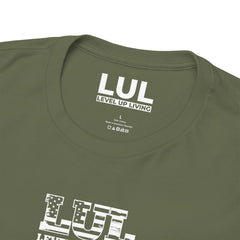 T-Shirt — "Land of Opportunity" Graphic Tee (Front Logo & Back Print)