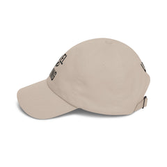 Level Up Living Dad Cap – Embroidered Motivational Baseball Hat (LUL)