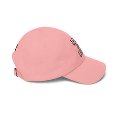 Level Up Living Dad Cap – Embroidered Motivational Baseball Hat (LUL)