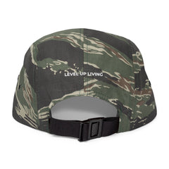 LUL "Level Up Living" Embroidered 5-Panel Cap — Casual Streetwear Dad Hat