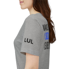 Level Up Living Tee — "Wake Up Lock In Level Up" Athletic Motivational T-Shirt