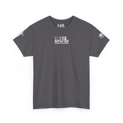 Freedom to Worship Tee — American Flag Cross Christian Religious T‑Shirt