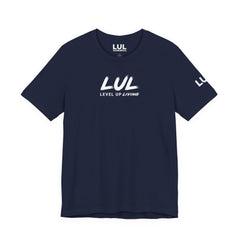 Level Up Living Tee — "Wake Up Lock In Level Up" Athletic Motivational T-Shirt