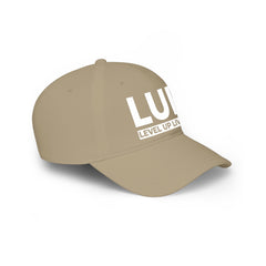 Level Up Living Cap — LUL Embroidered Low Profile Baseball Hat