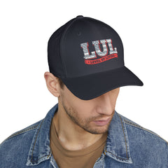 Level Up Living Embroidered Cap — LUL Patriotic Structured Hat