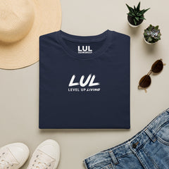 LUL "Level Up Living" Minimal Logo T-Shirt