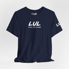 Level Up Living Tee — "Wake Up Lock In Level Up" Athletic Motivational T-Shirt