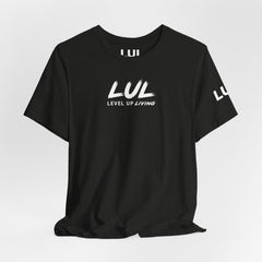 Level Up Living Tee — "Wake Up Lock In Level Up" Athletic Motivational T-Shirt