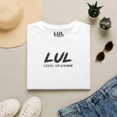 Level Up Living Entrepreneur T-Shirt — "Wealth Is Built By People Who Take Action"