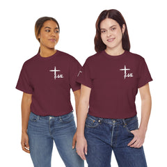Faith Over Fear T-Shirt — LUL Cross Motivational Christian Tee