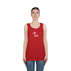 Pray. Plan. Execute. Tank Top — Faith-Inspired Motivational Workout Tank