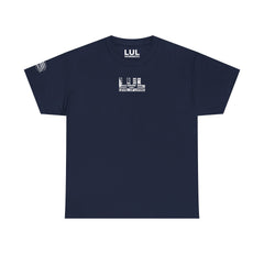 T-Shirt — 'No Comfort, No Growth' Distressed American Flag Graphic Tee