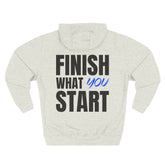 “Finish What You Start” Motivational Hoodie