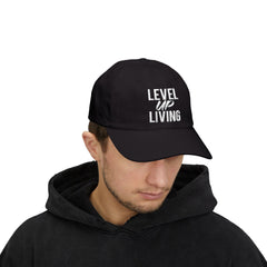 Camo "Level Up Living" Classic Dad Cap