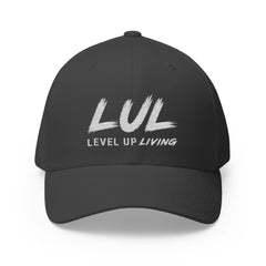 Embroidered 'LUL' Closed-Back Cap — Structured Baseball Hat with Front & Back Logo