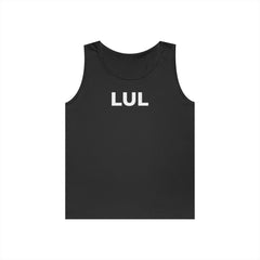 Level Up Living Tank Top — Motivational 'LUL' Fitness & Lifestyle Graphic