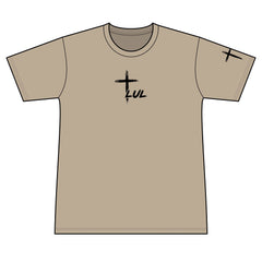 Faith Over Fear T-Shirt — Men's Christian Cross Short Sleeve