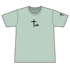 Faith Over Fear T-Shirt — Men's Christian Cross Short Sleeve