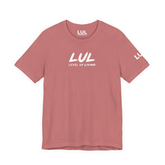 Level Up Living Tee — "Wake Up Lock In Level Up" Athletic Motivational T-Shirt