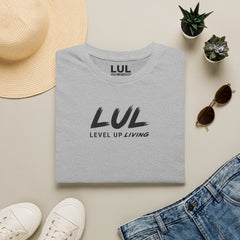 Level Up Living T‑Shirt — "Average Is a Choice" Motivational Tee