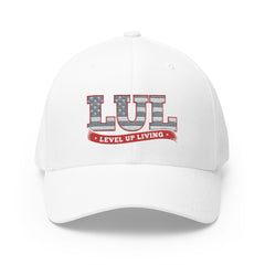 Level Up Living Embroidered Cap — LUL Patriotic Structured Hat