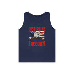 Discipline Create Freedom - Heavy Cotton Tank Top