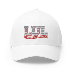 Level Up Living Embroidered Cap — LUL Patriotic Structured Hat