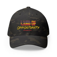Land of Opportunity Embroidered Cap — Motivational Baseball Hat