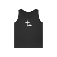 Faith Over Fear Tank Top — Christian Cross Graphic Spiritual Shirt
