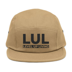 Level Up Living Embroidered 5-Panel Cap