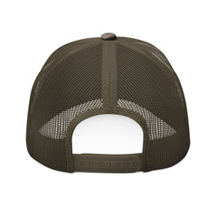 Camouflage Trucker Hat — "LUL Level Up Living" Embroidered Mesh Cap