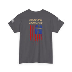 Patriotic "Trust God, Work Hard" T-Shirt