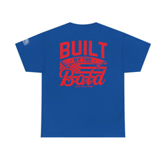 Built by the Bold T‑Shirt — Patriotic Classic Truck Graphic Tee