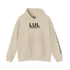 Built For More Hoodie — LUL "Level Up Living" Motivational Pullover