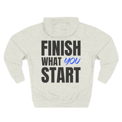 “Finish What You Start” Motivational Hoodie